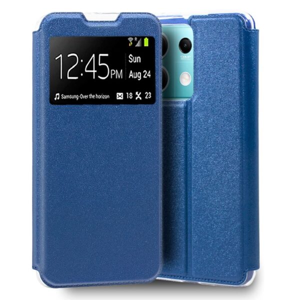 Capa Flip Cover COOL para Xiaomi Redmi Note 13 5G Azul