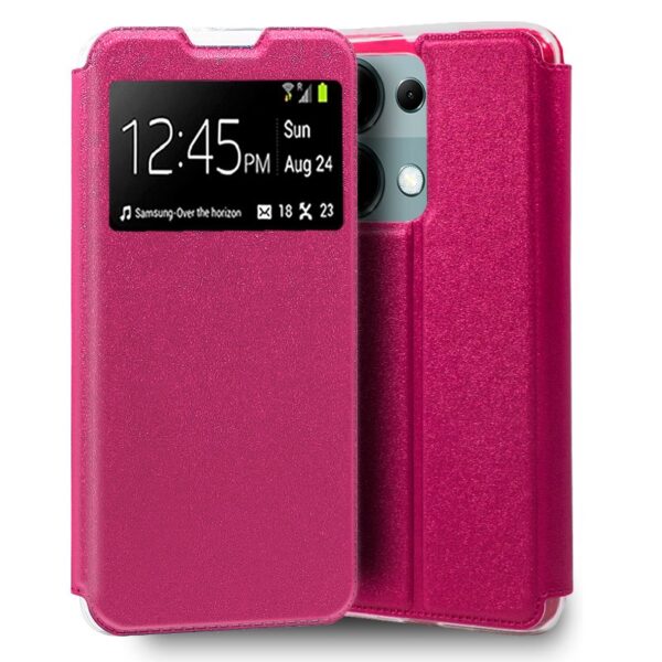Capa Flip Cover COOL para Xiaomi Redmi Note 13 Pro / Note 14S / Poco M6 Pro Rosa