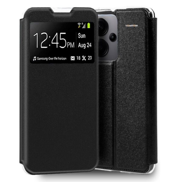 Capa Flip Cover COOL para Xiaomi Redmi Note 13 Pro Plus 5G Preto