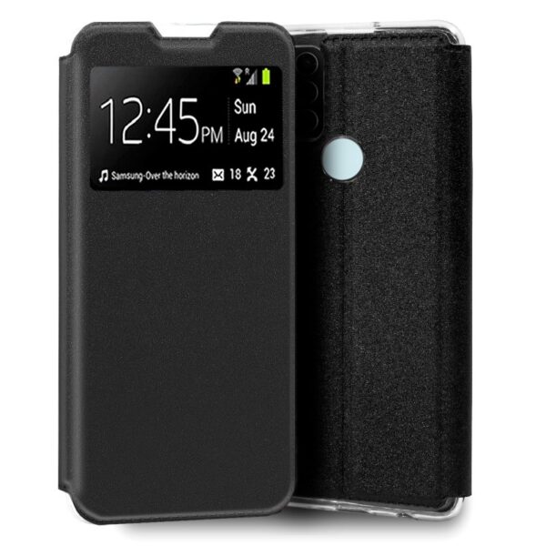 Capa Flip Cover COOL para ZTE Blade A52 Preto