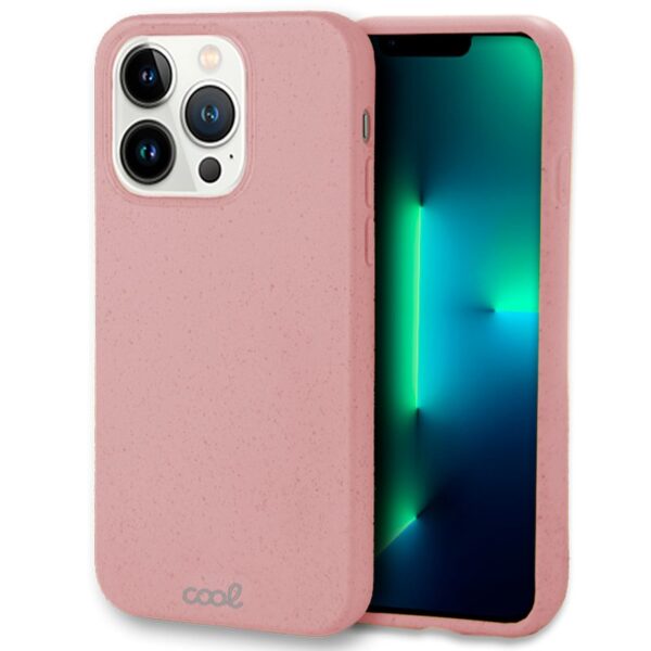 Capa COOL para iPhone 13 Pro Eco Biodegradável Rosa