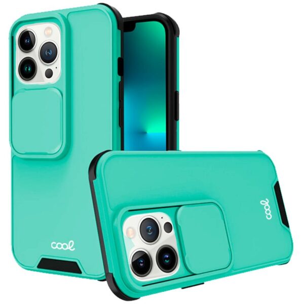 Capa COOL para iPhone 13 Pro Hard Camera Mint