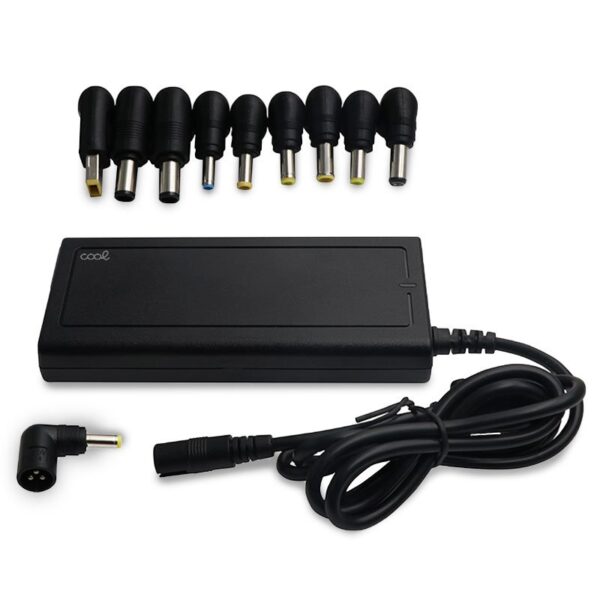 Carregador de rede universal COOL + 10 conectores para notebooks 90w (USB QC3.0)