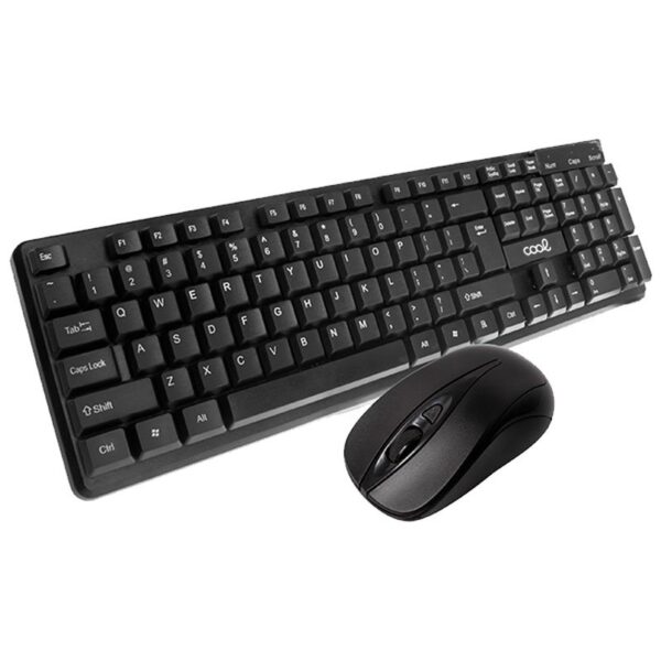 Kit sem fio USB com teclado espanhol para PC + rato COOL Califórnia