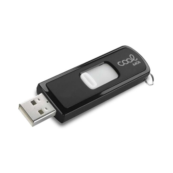 Pen Drive USB x64 GB 2.0 COOL Preto Básico