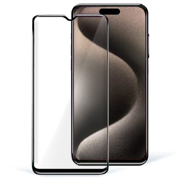 Protetor de ecrã de vidro temperado COOL para iPhone 15 Pro Max (FULL 3D)