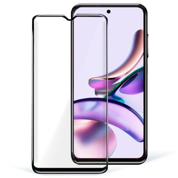 Protetor de ecrã de vidro temperado COOL para Motorola Moto G13 / G23 / G53 5G (FULL 3D)