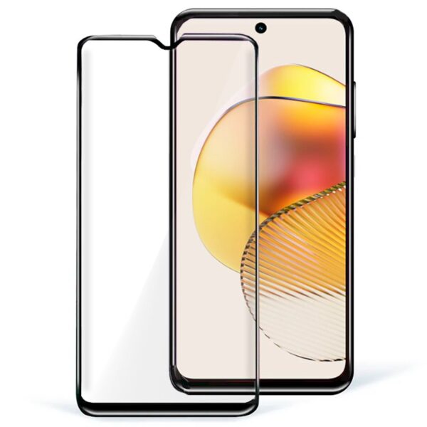 Protetor de ecrã de vidro temperado COOL para Motorola Moto G14 / G54 5G / G73 5G (FULL 3D)