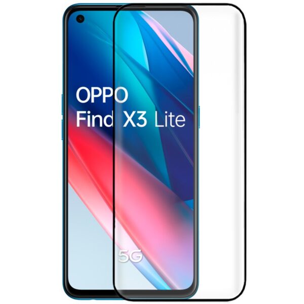 Protetor de ecrã de vidro temperado COOL para Oppo Find X3 Lite (FULL 3D)