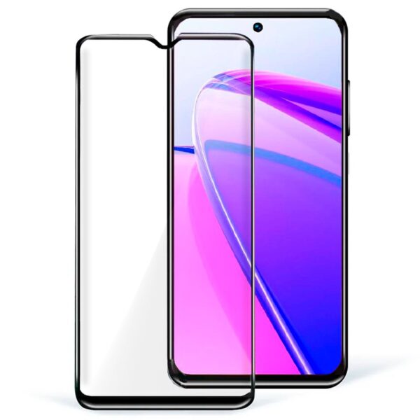 Protetor de ecrã de vidro temperado COOL para Realme C55 / C75 / Oppo A98 5G (FULL 3D)