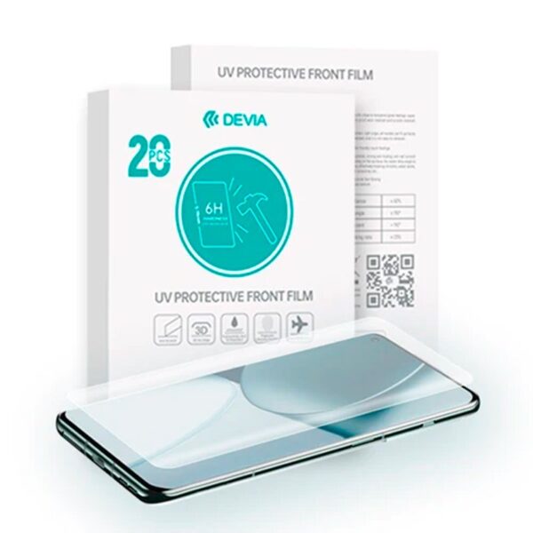 Protetor de Hidrogel Devia UV 6H (Pack 20 Unidades)