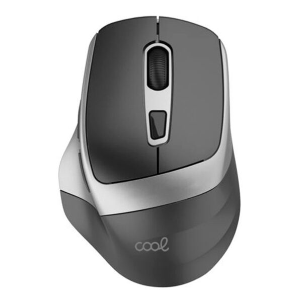 Rato sem fio silencioso COOL ECO Ergonomic Cinza-Preto