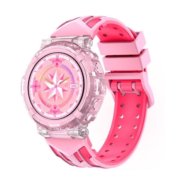Smartwatch COOL Clever Silicone Rosa (Chamadas, Esporte, Saúde)
