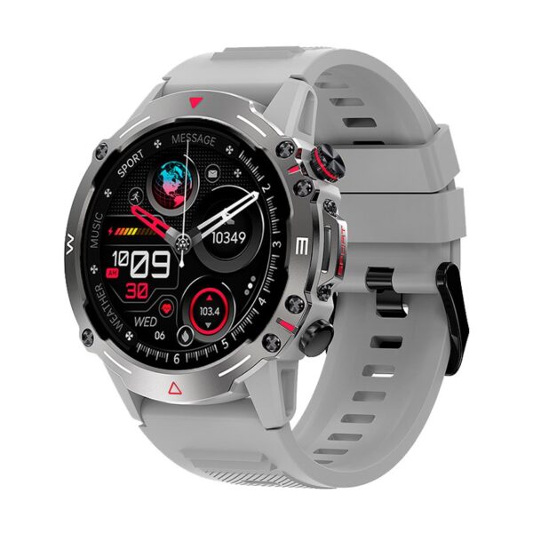 Smartwatch COOL Ecrã AMOLED Adventure Cinza (Chamadas, Esporte, Saúde)