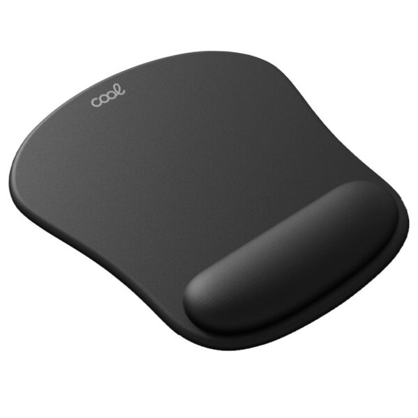 Tapete de Rato COOL Ergonomic Mousepad Cor Preto
