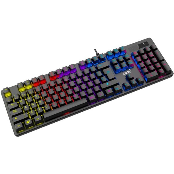 Teclado para PC Espanhol Cabo mecânico USB gaming COOL Austin