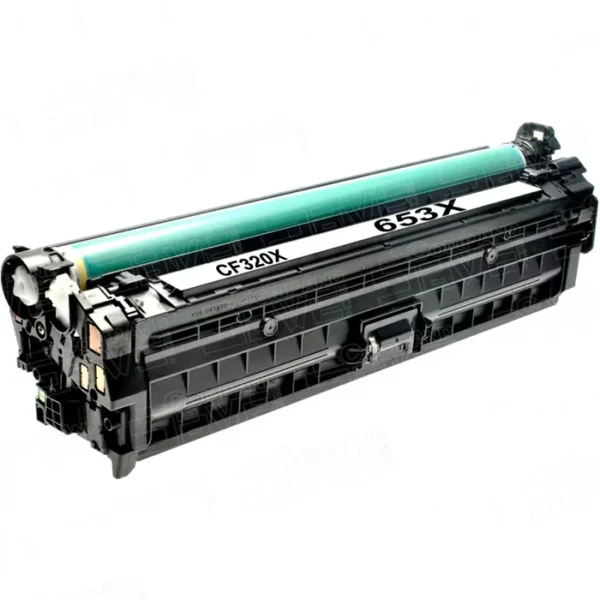 Toner HP 653X / 653A Compatível Preto (CF320X / CF320A)