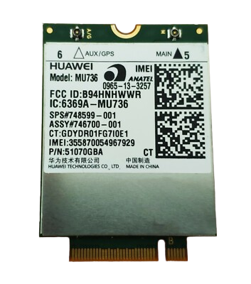 Placa WIFI- HUAWEI Mu736